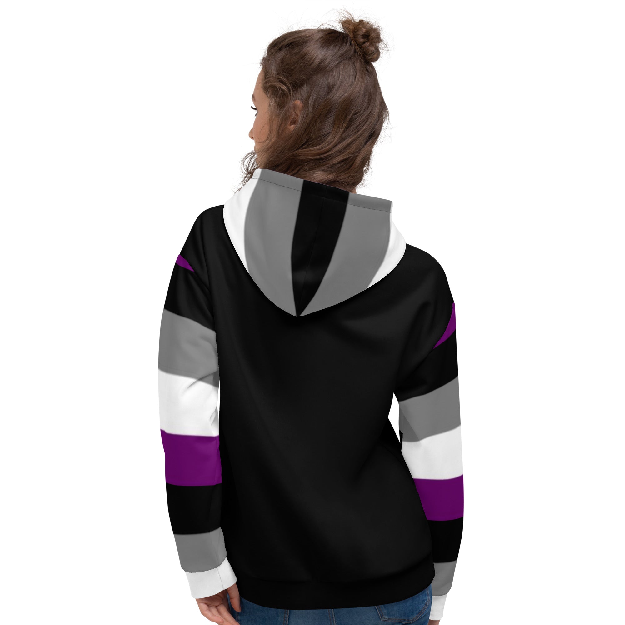 Hoodie Asexual pride flag