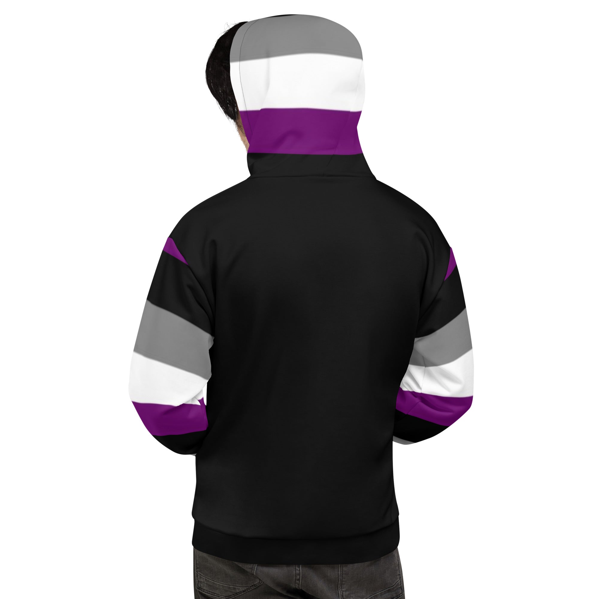 Hoodie Asexual pride flag