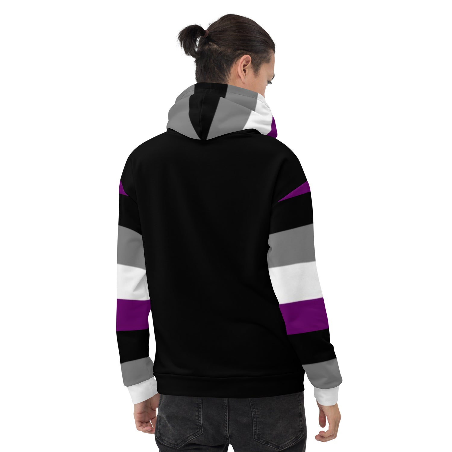 Hoodie Asexual pride flag