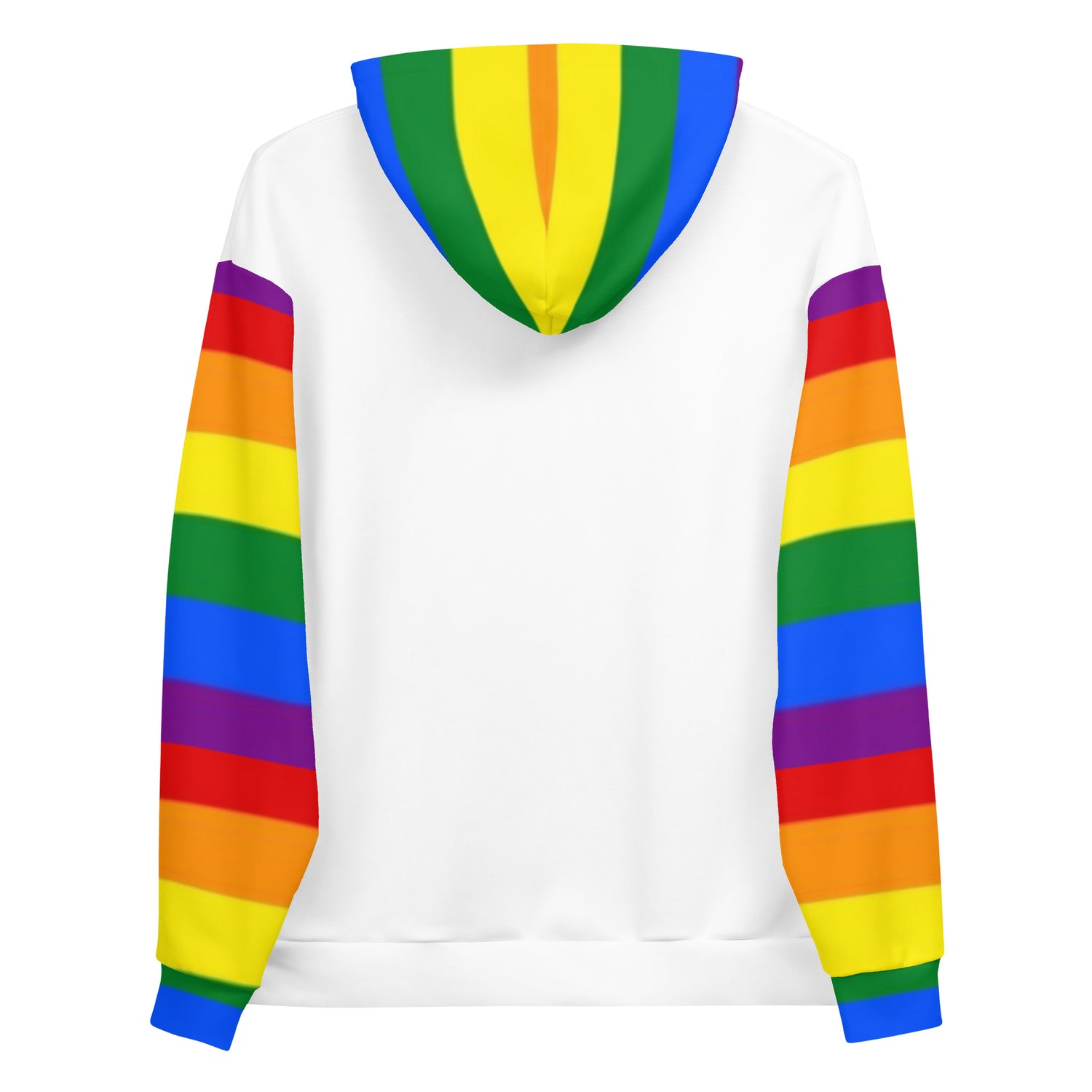 Sudadera con capucha LGBTQ+ Bandera del Orgullo Arco Iris