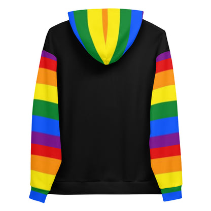 Hoodie LGBTQ+ rainbow pride flag