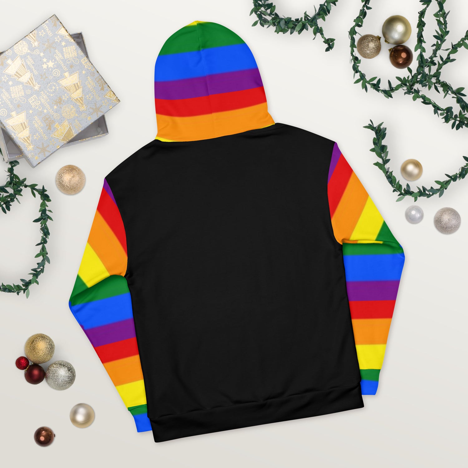 Hoodie LGBTQ+ rainbow pride flag