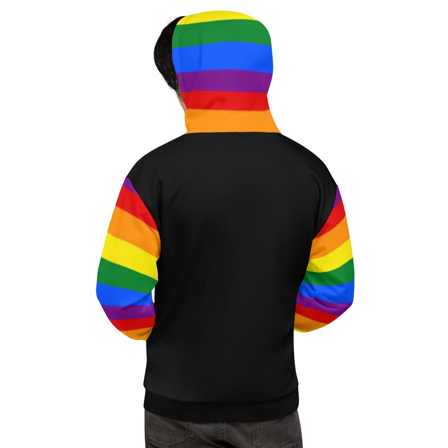 Hoodie LGBTQ+ rainbow pride flag