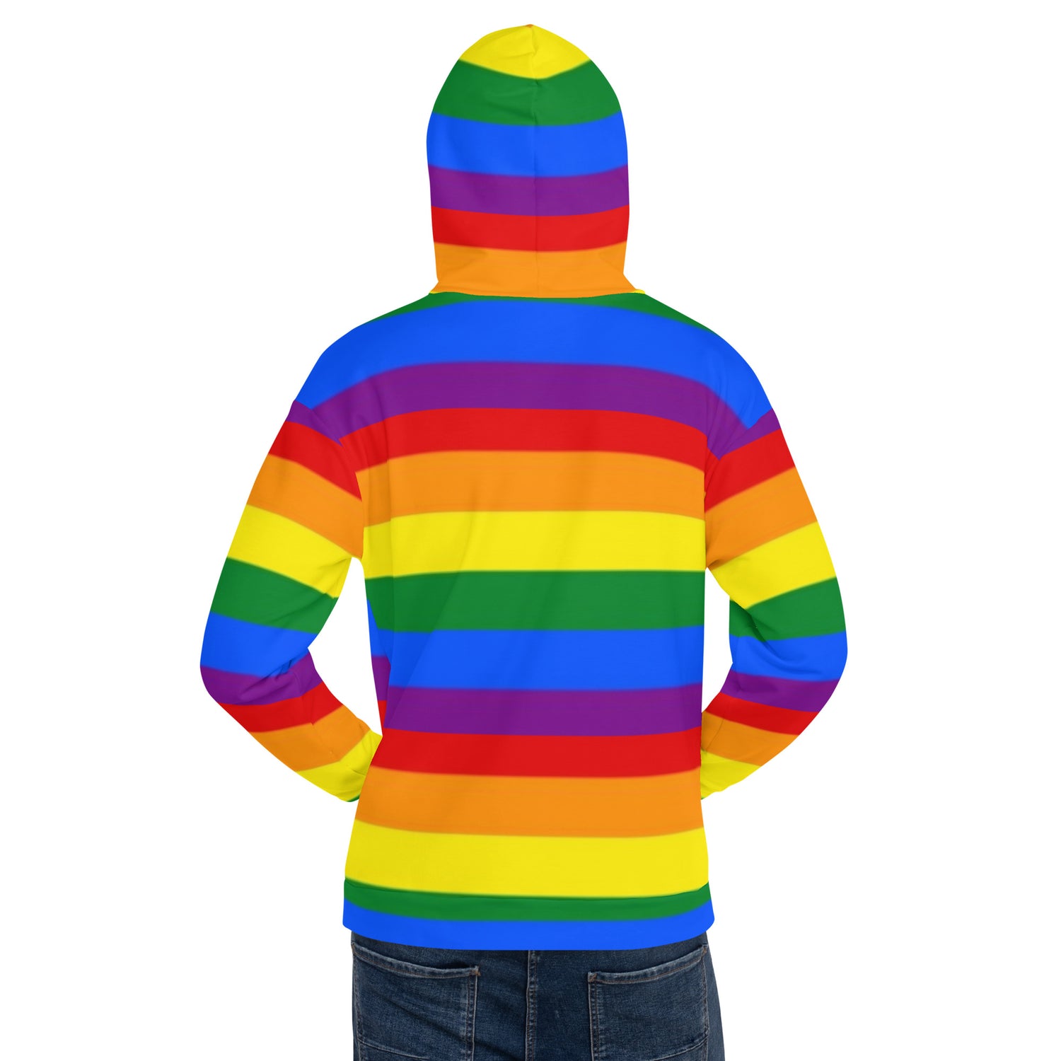 Hoodie LGBTQ+ rainbow pride flag