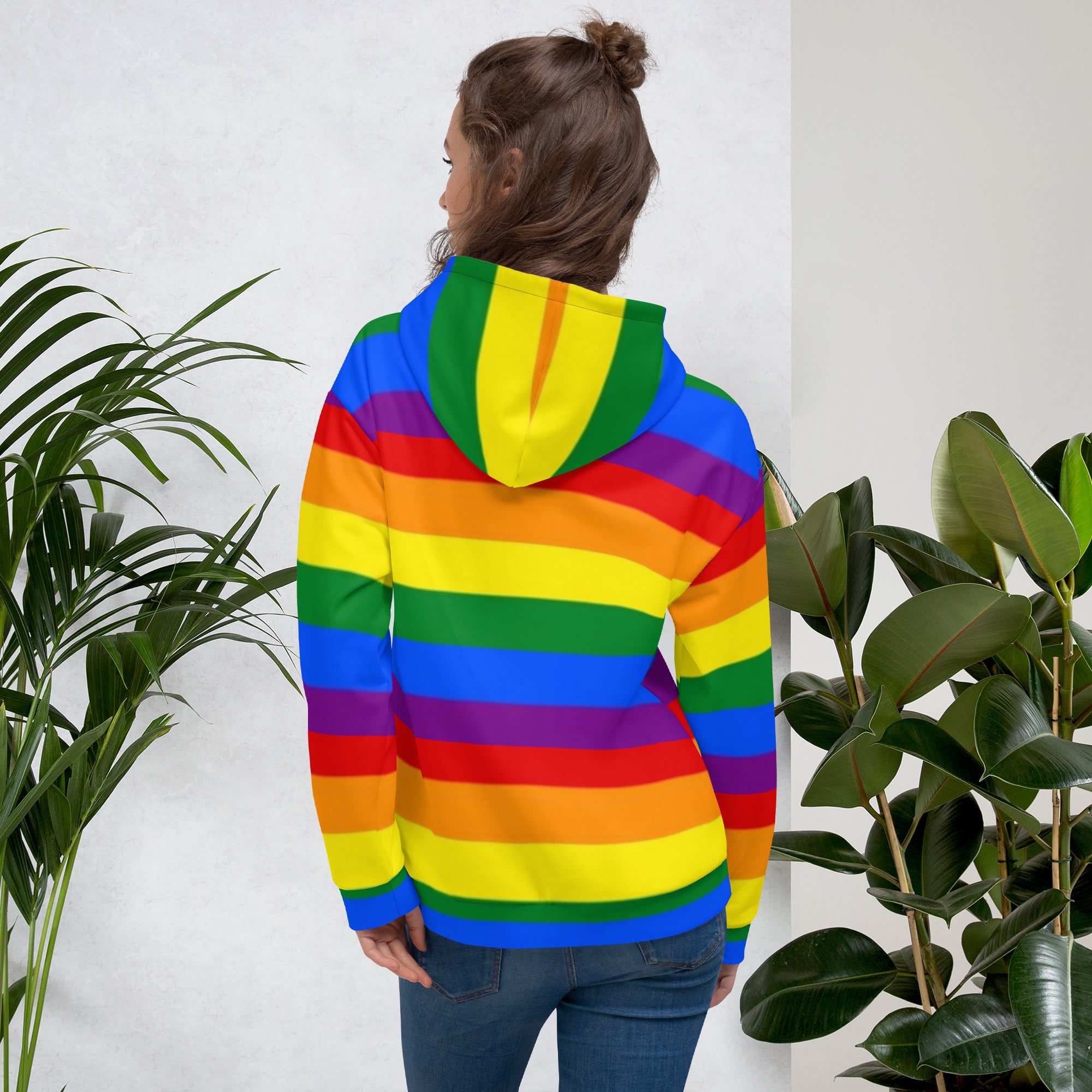 Hoodie LGBTQ+ rainbow pride flag