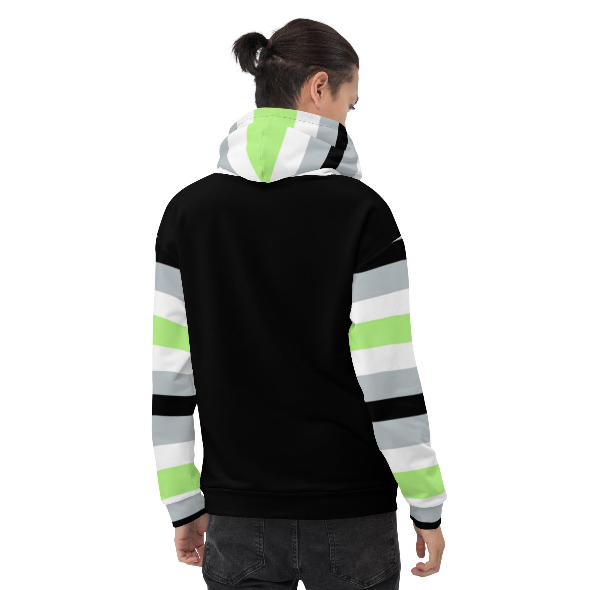 Hoodie Agender pride flag