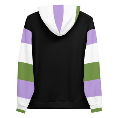 Hoodie Genderqueer pride flag