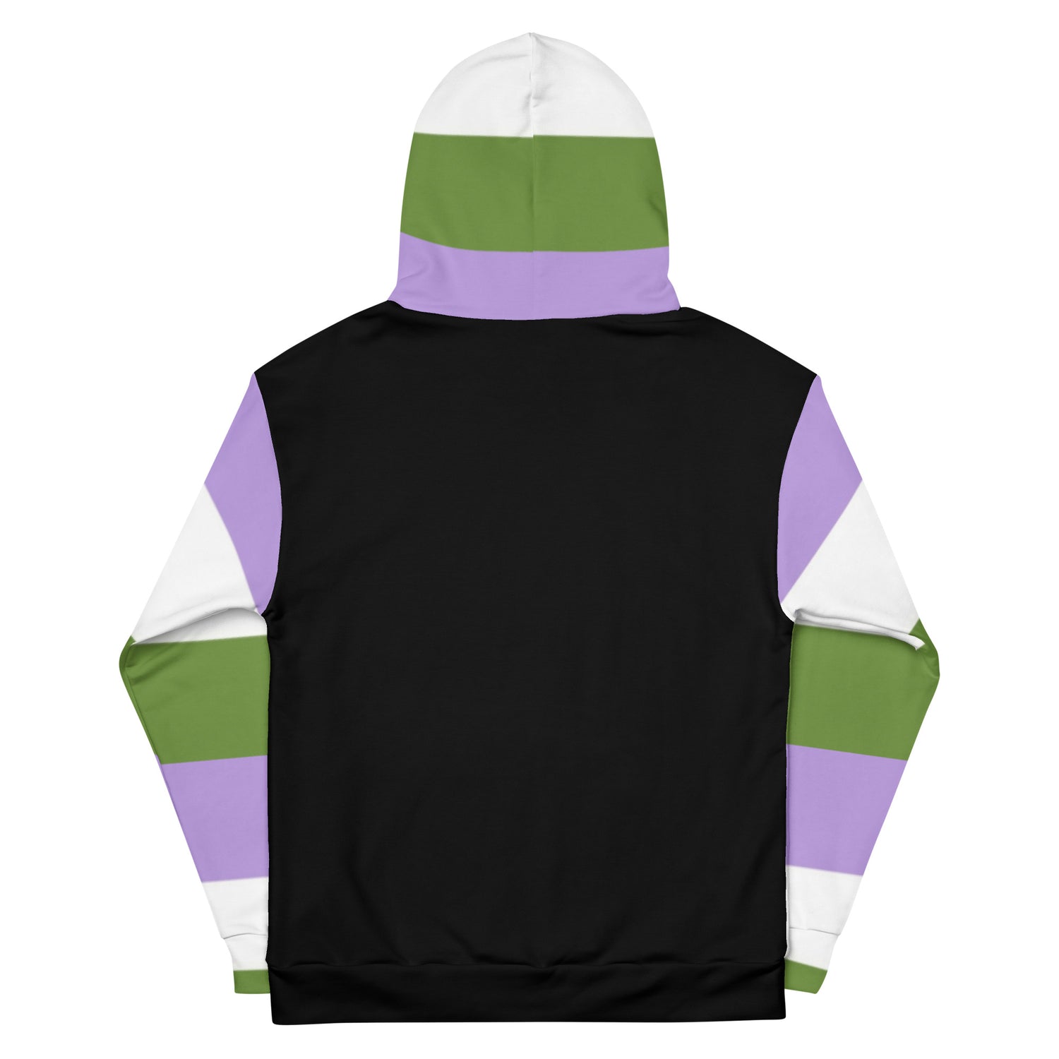 Hoodie Genderqueer pride flag