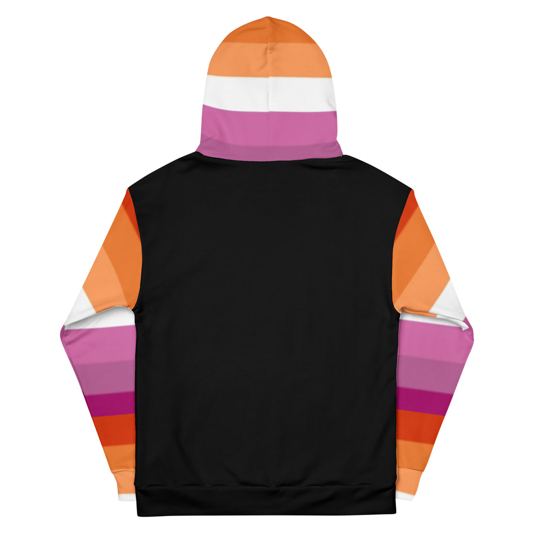 Sudadera con capucha Bandera del orgullo lésbico