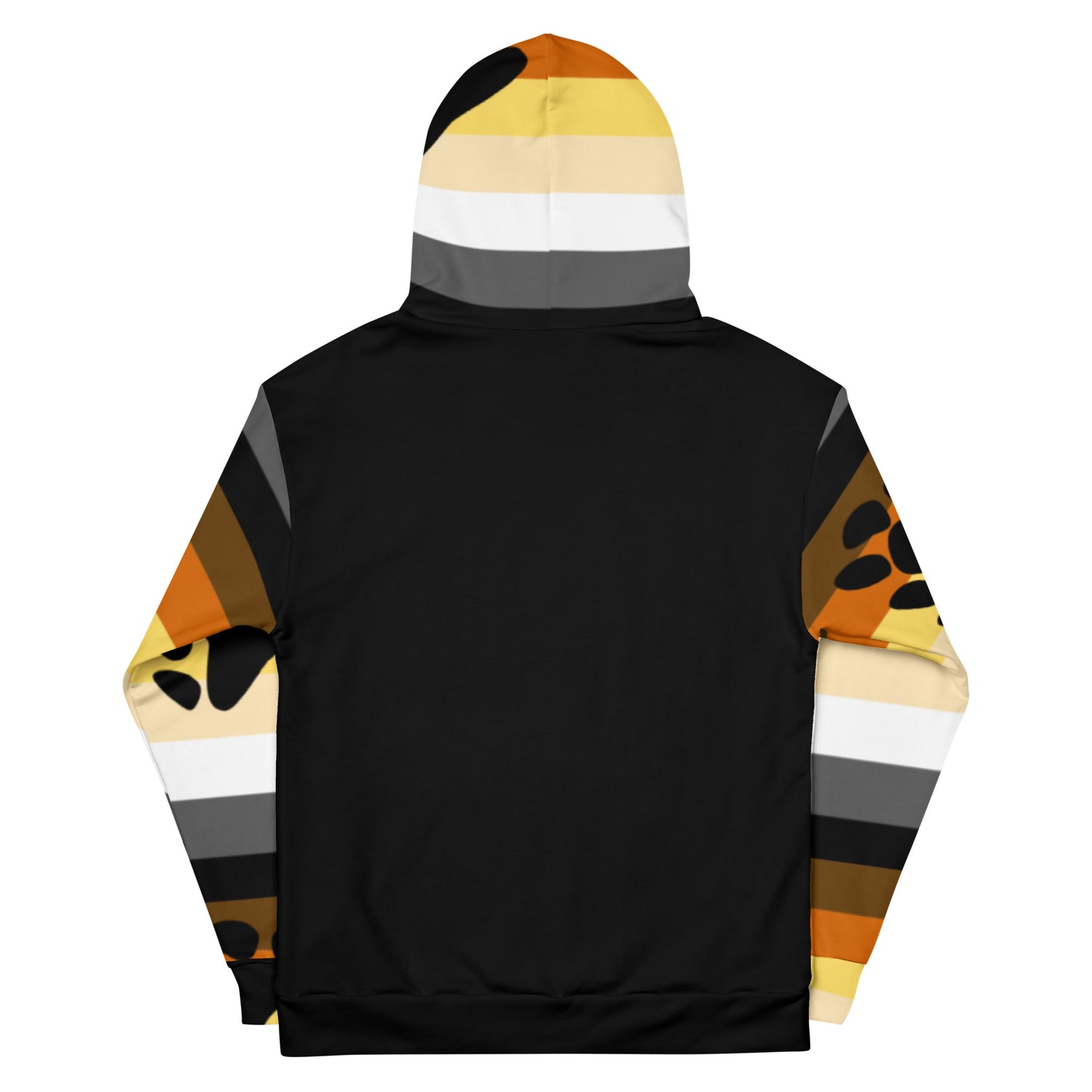 Hoodie Bear Brotherhood pride flag