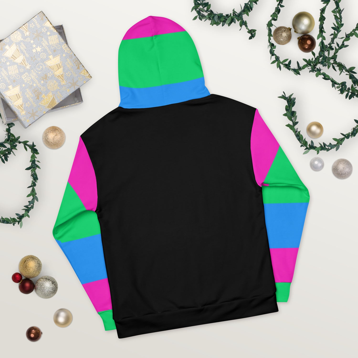 Hoodie Polysexual Pride Flag