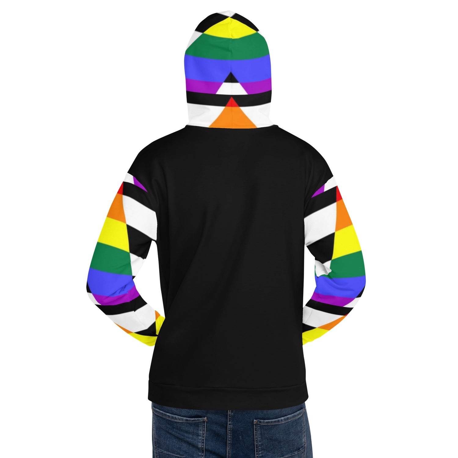 Hoodie Straight Ally Flag