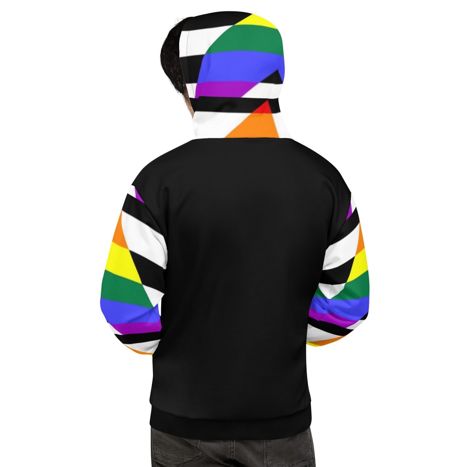 Sudadera con capucha Straight Ally Flag