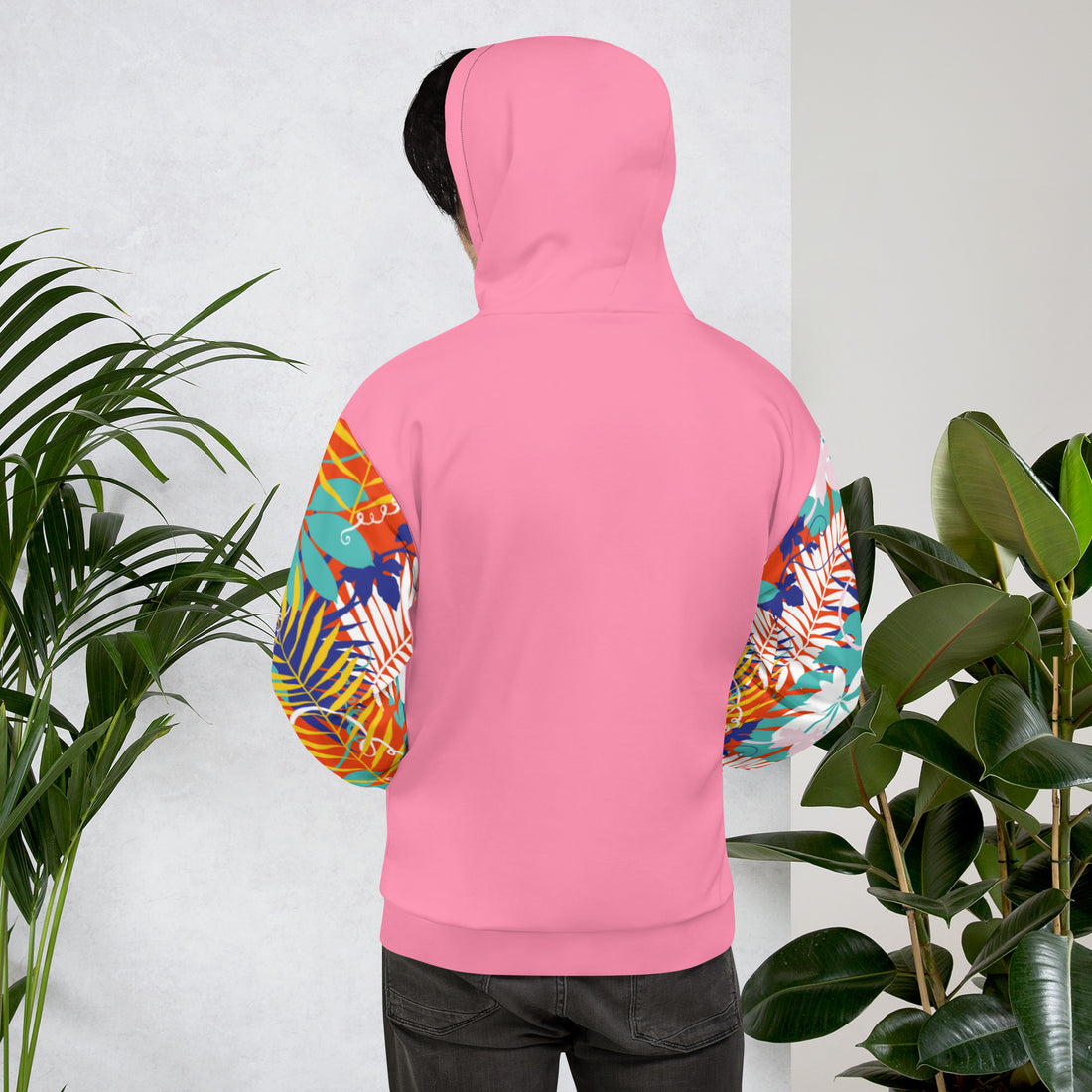 Hoodie Pink Floral