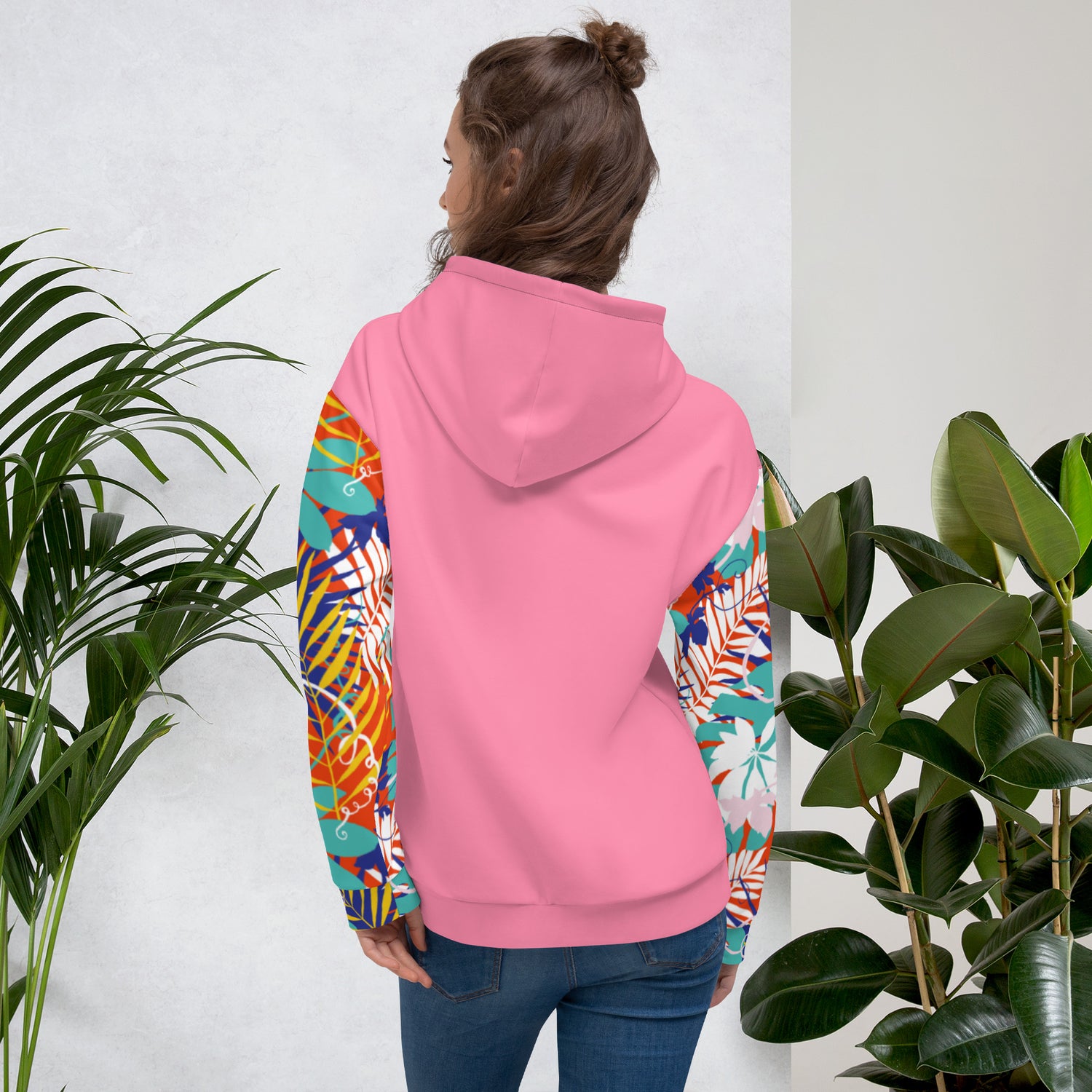 Hoodie Pink Floral