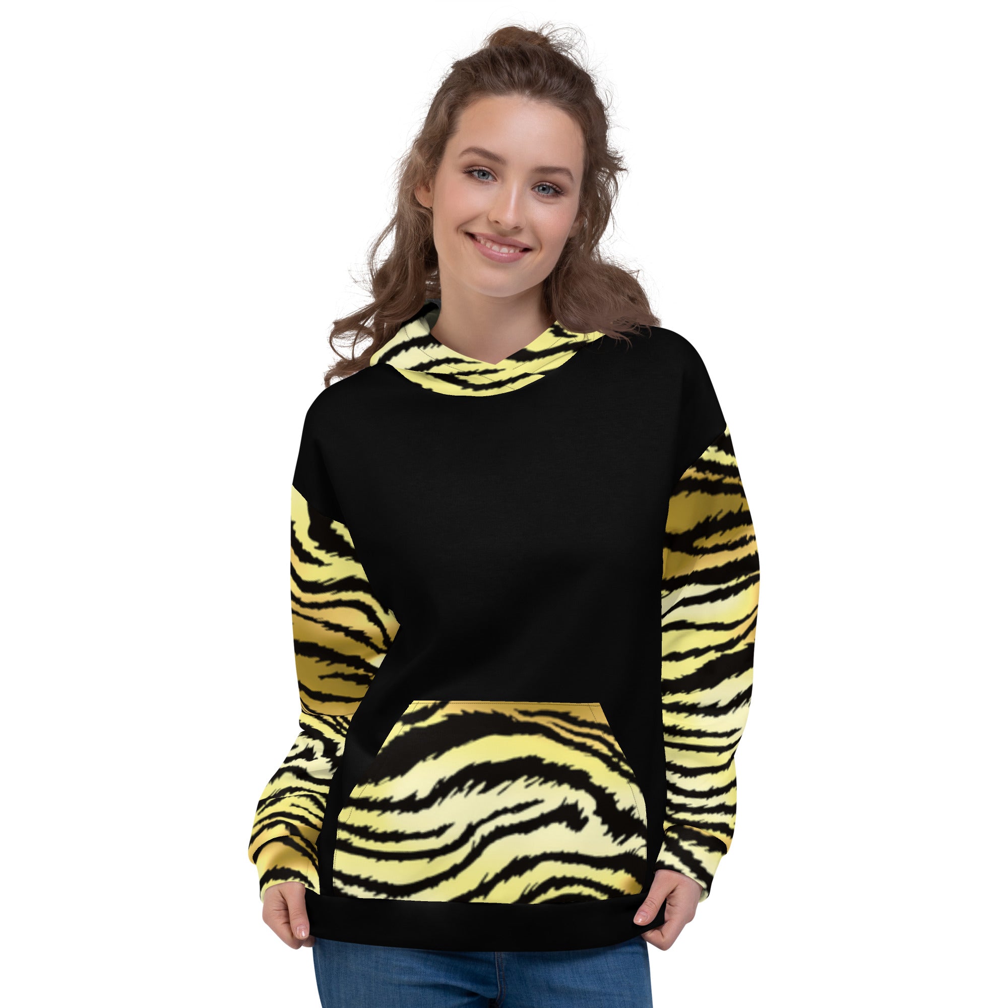 Hoodie Yellow Jaguar