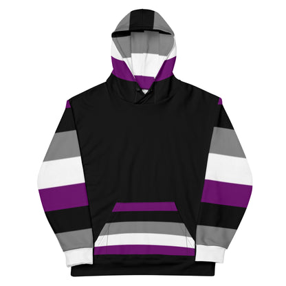 Hoodie Asexual pride flag