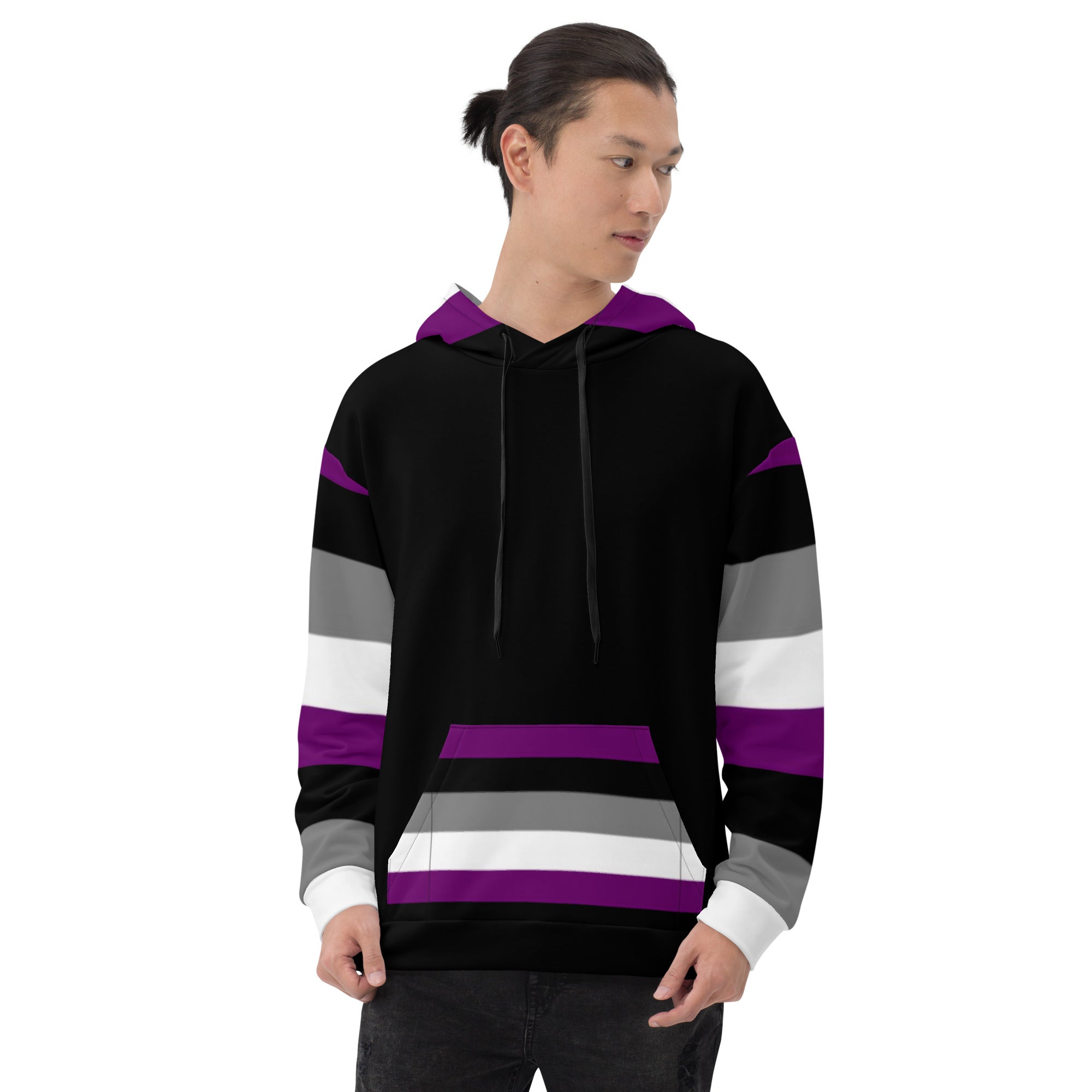 Hoodie Asexual pride flag