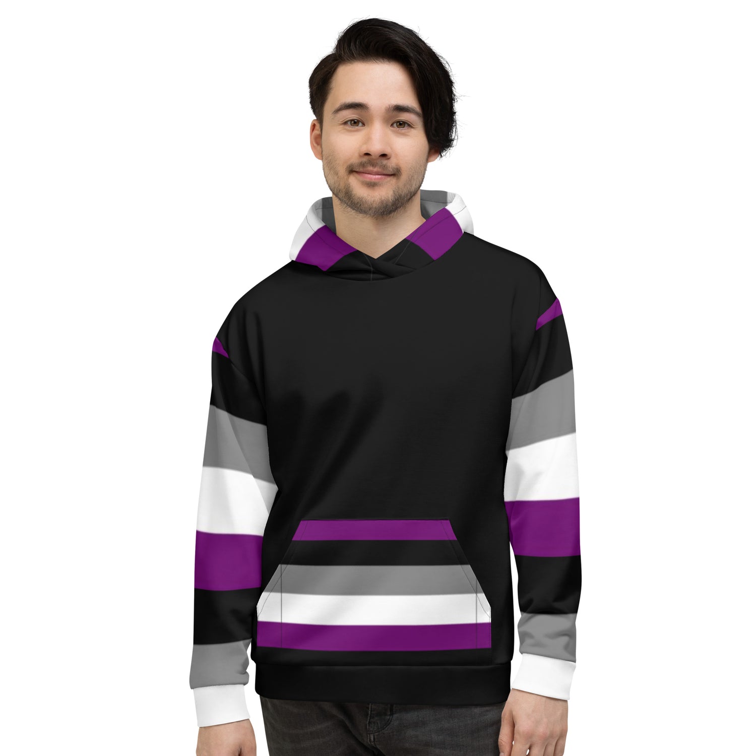 Hoodie Asexual pride flag