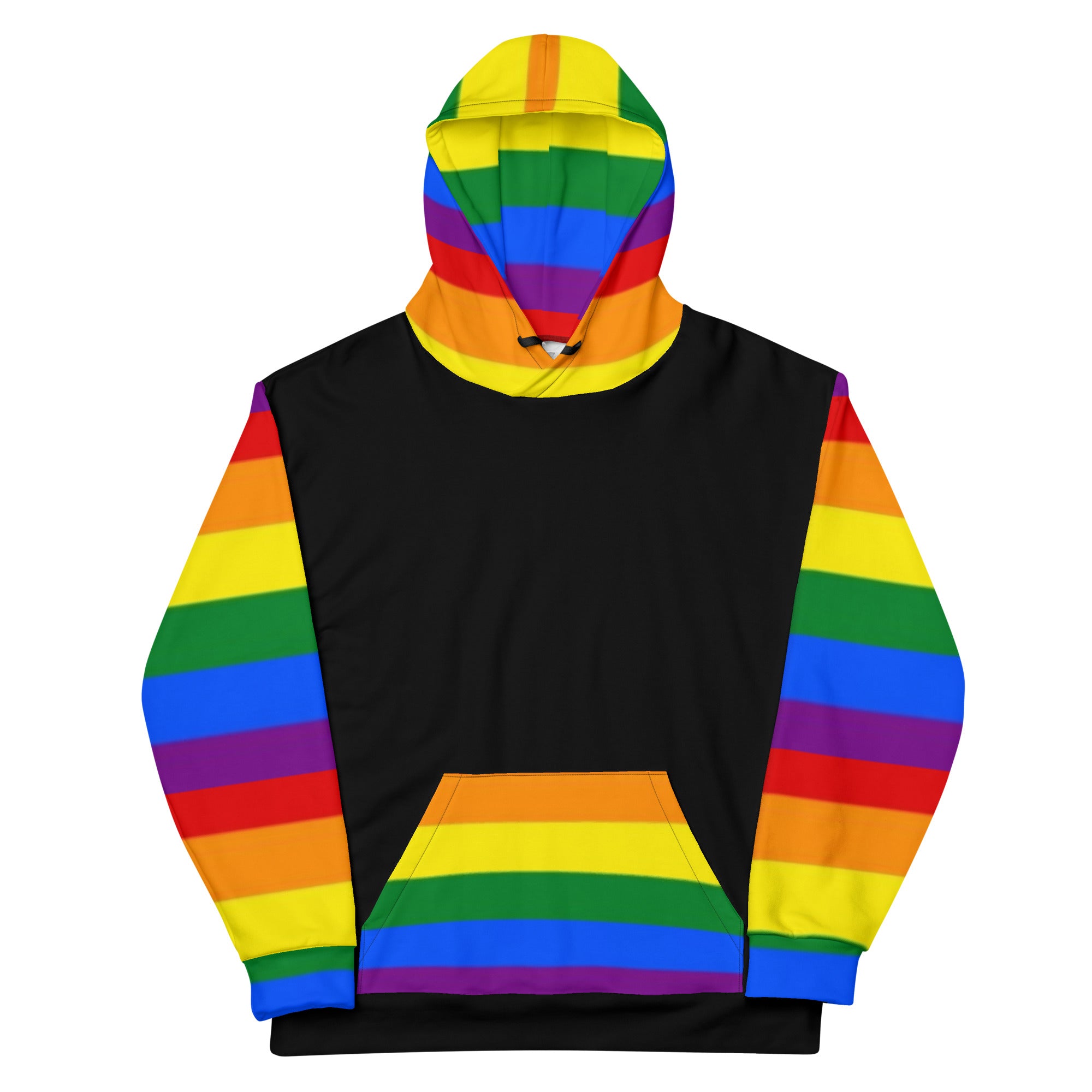 Hoodie LGBTQ+ rainbow pride flag