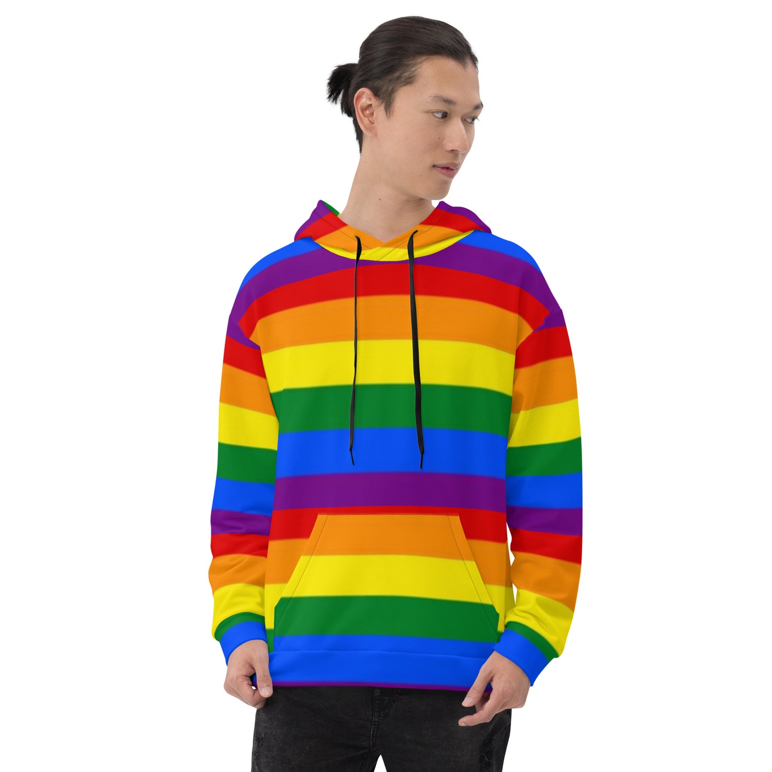 Hoodie LGBTQ+ rainbow pride flag