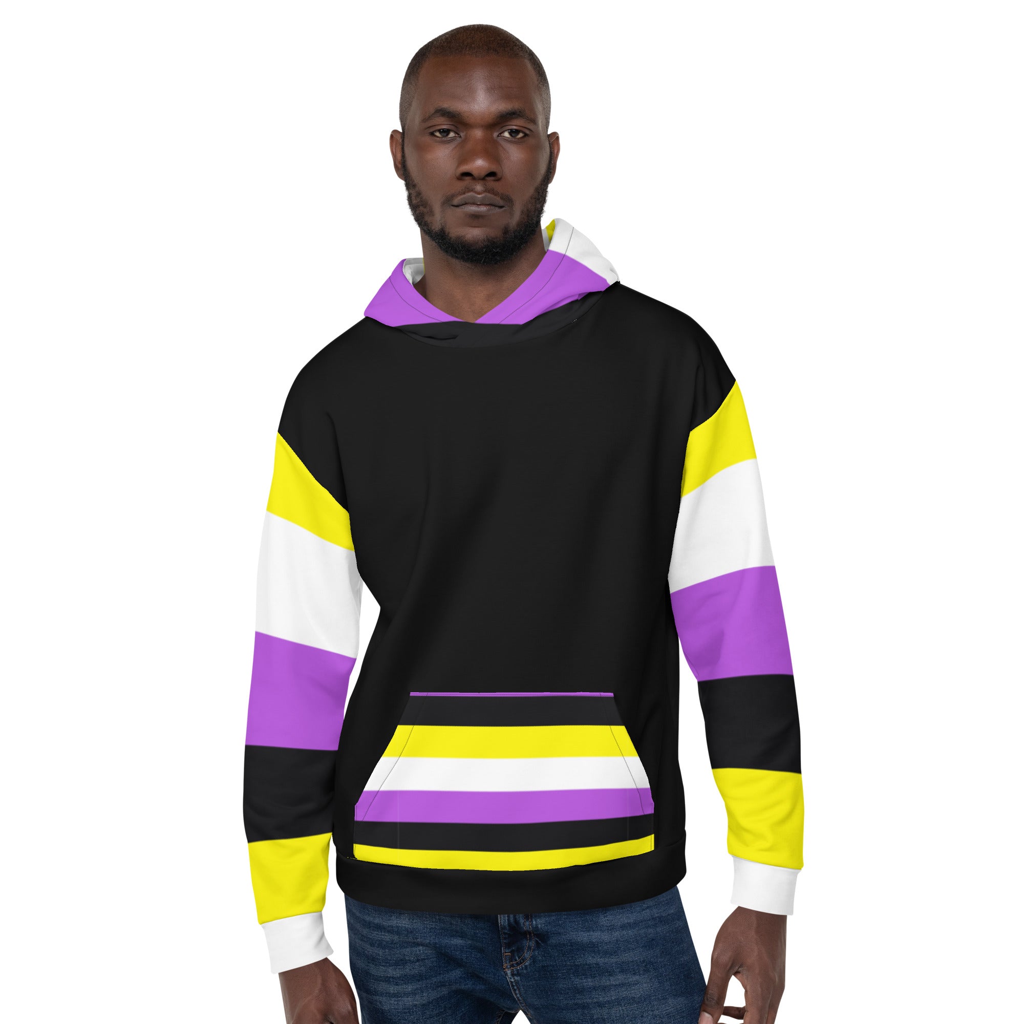 Non binary best sale flag hoodie