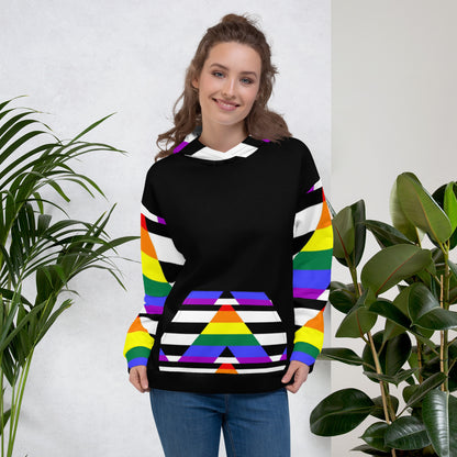 Hoodie Straight Ally Flag