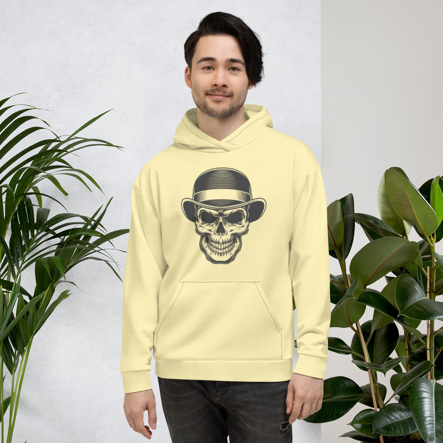 Sudadera con capucha Calavera con Gorro