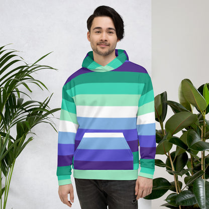 Sudadera con capucha Bandera del Orgullo Gay