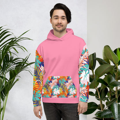 Hoodie Pink Floral