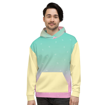 Sudadera con capucha de color