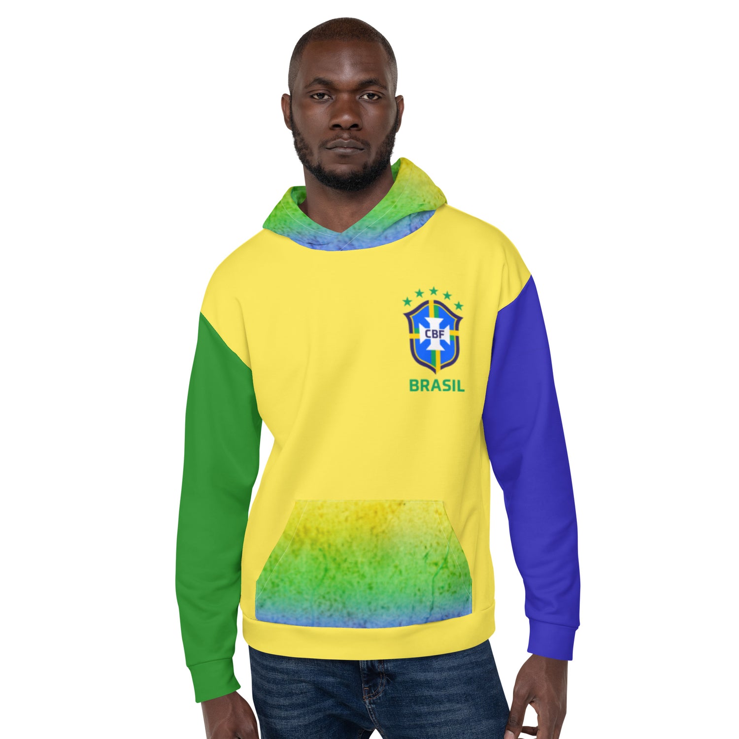 Sudadera con capucha del equipo brasileño