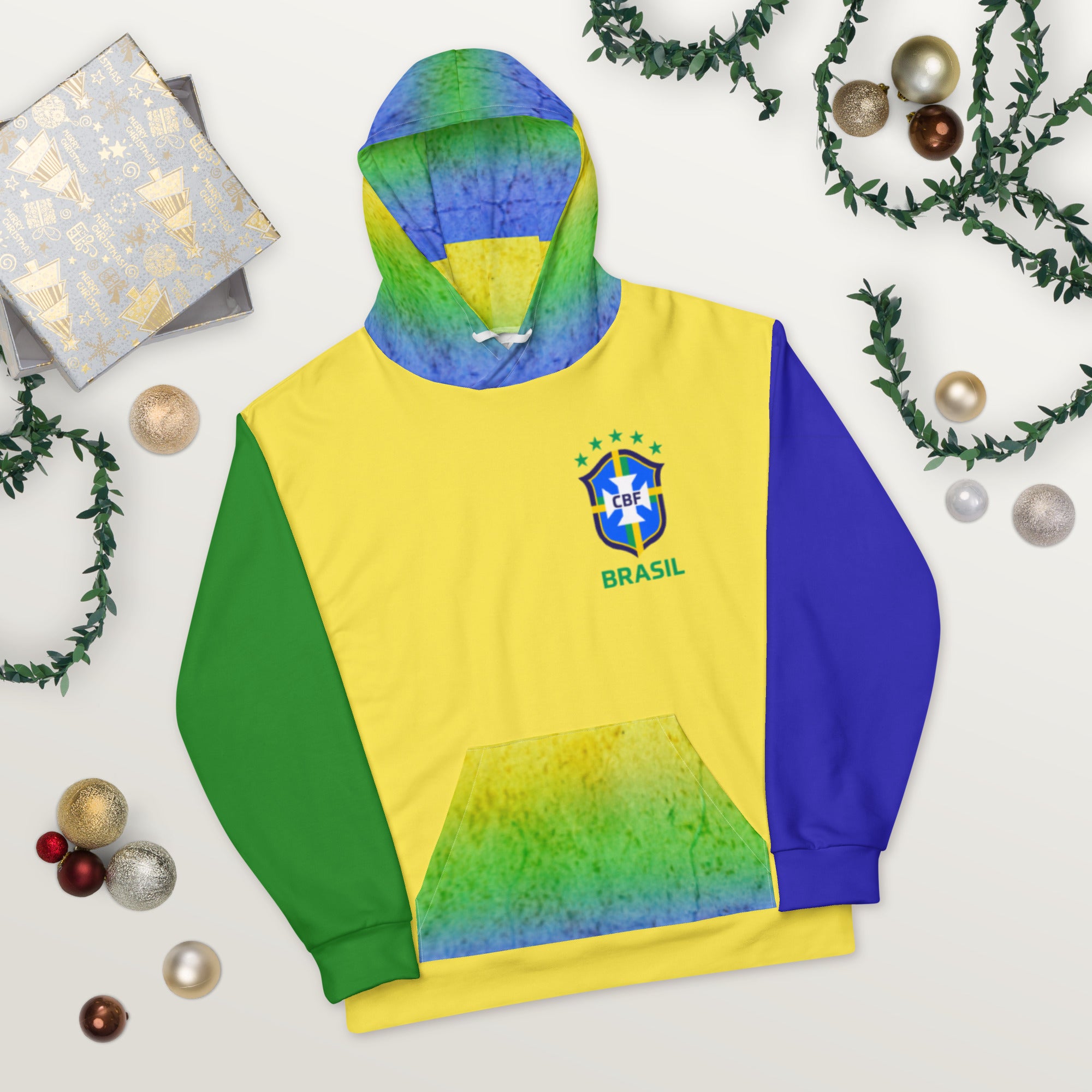 Sudadera con capucha del equipo brasileño