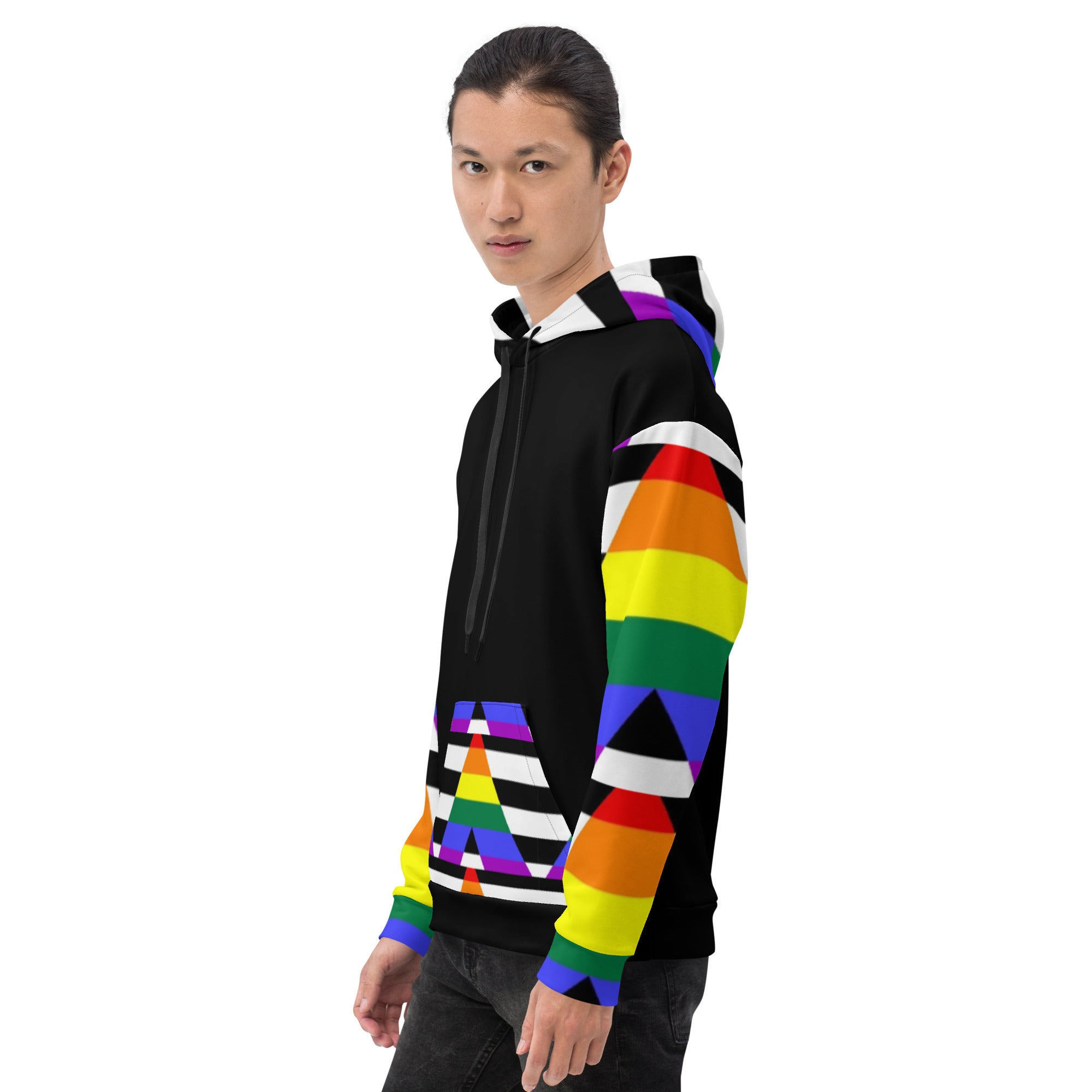 Hoodie Straight Ally Flag