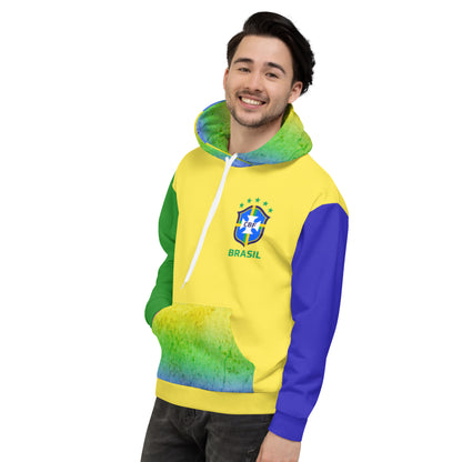 Sudadera con capucha del equipo brasileño