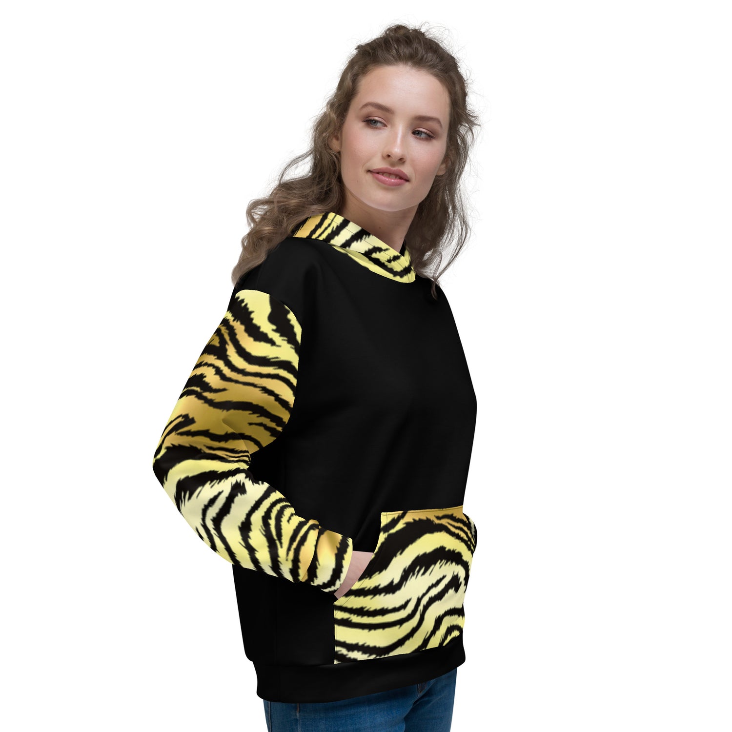 Sudadera con capucha Jaguar Amarillo