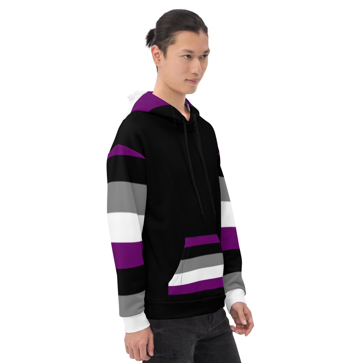 Hoodie Asexual pride flag