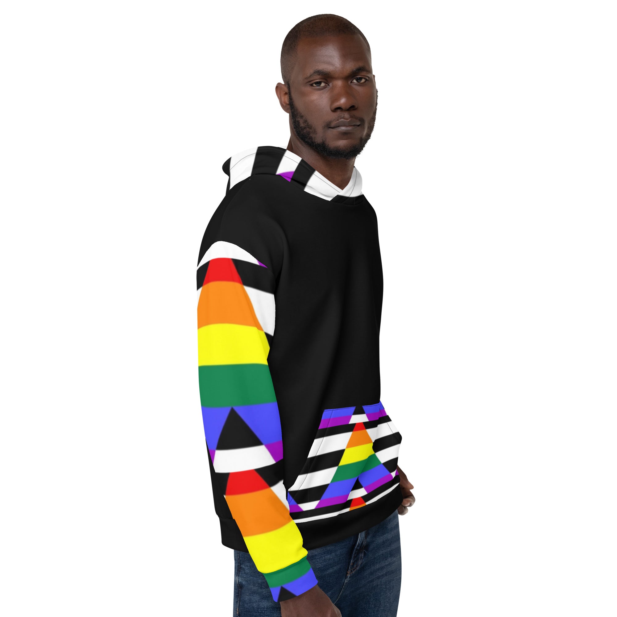 Sudadera con capucha Straight Ally Flag