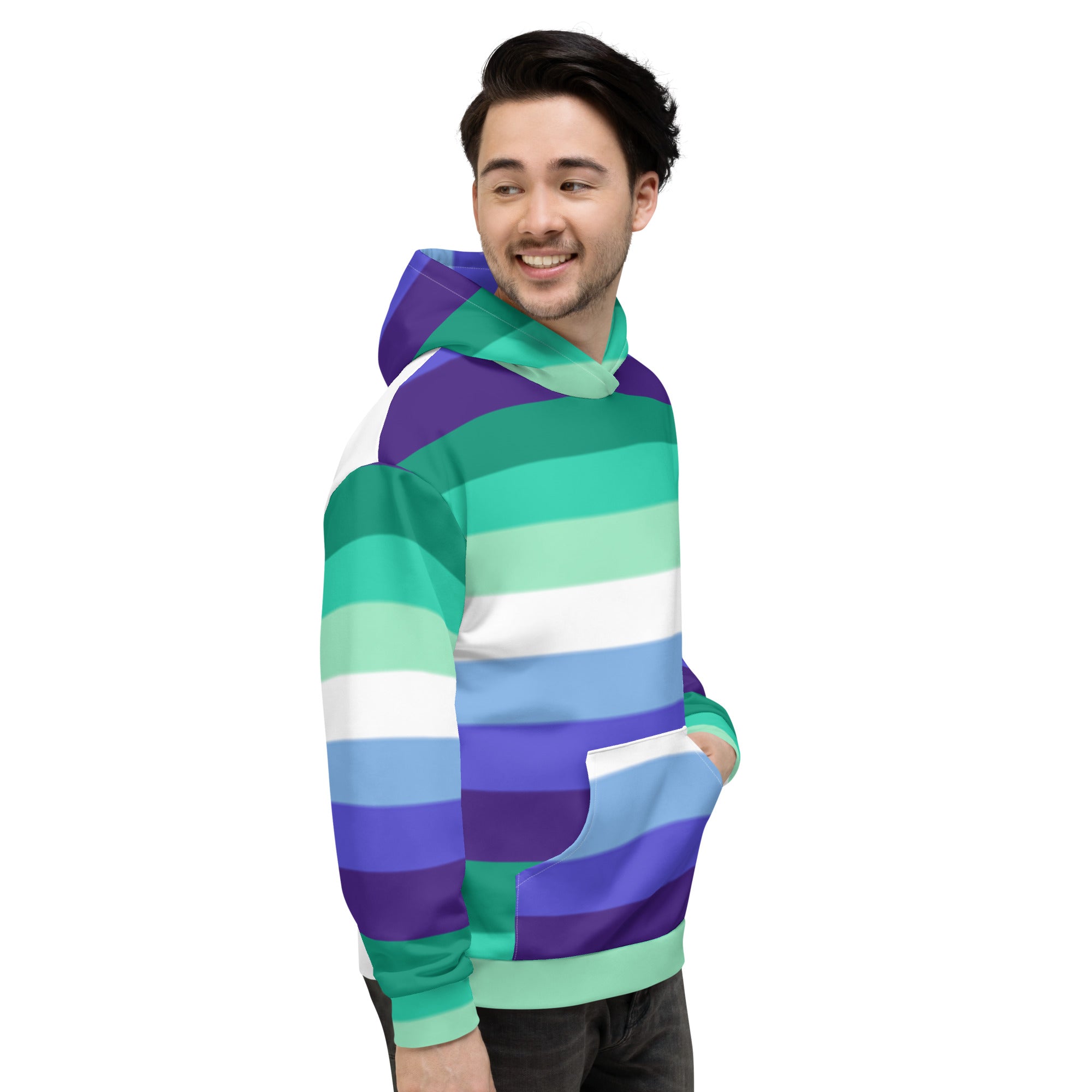 Sudadera con capucha Bandera del Orgullo Gay