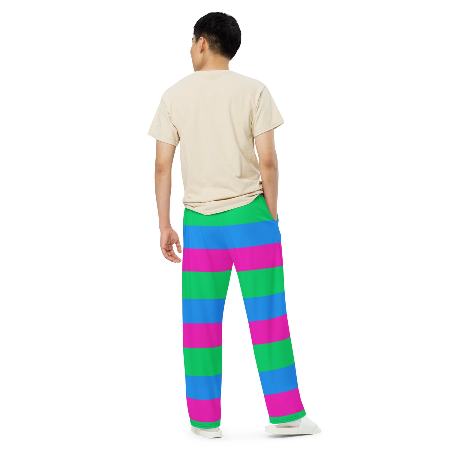 Calça larga Polysexual Pride