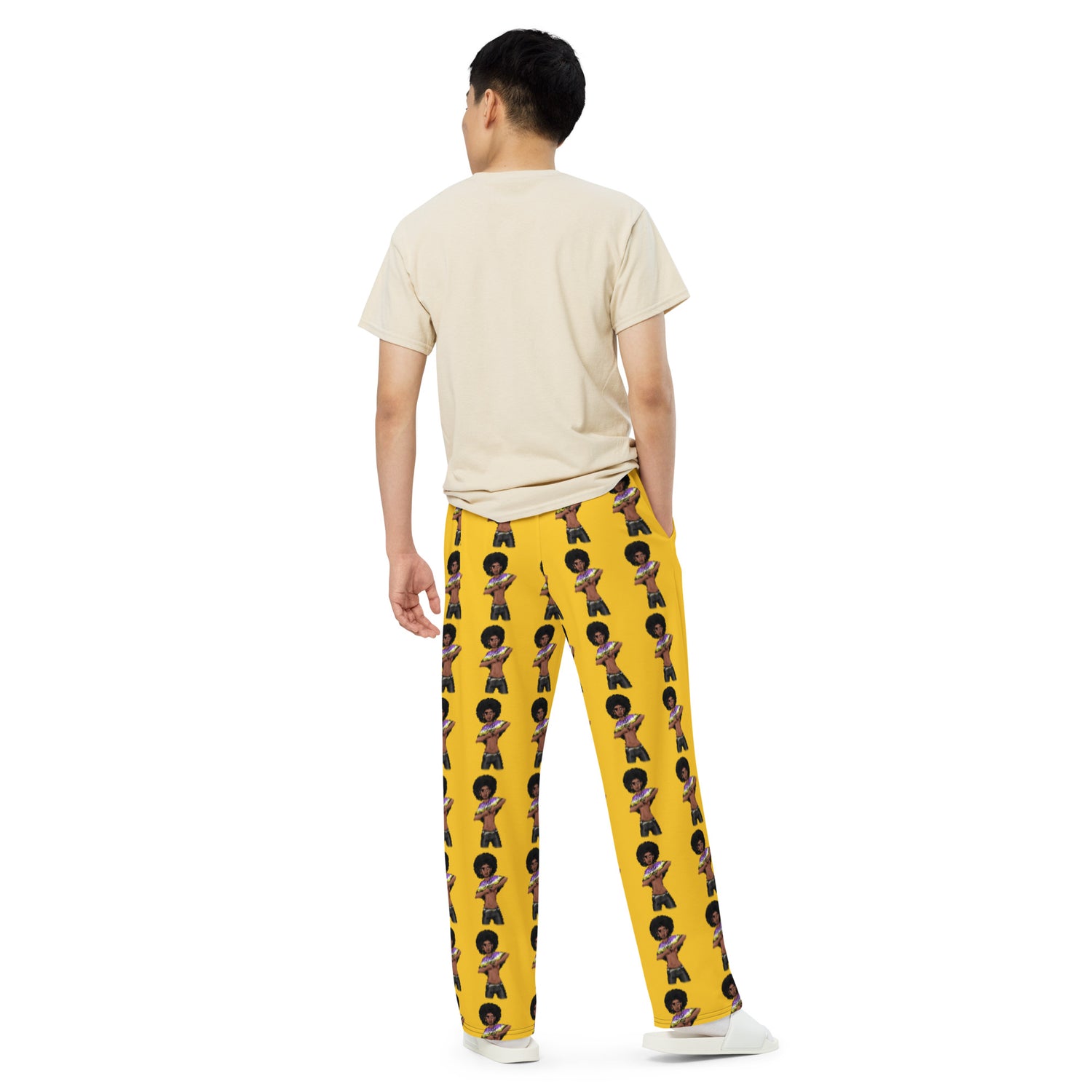 Non-Binary Pride Wide-Leg Pants