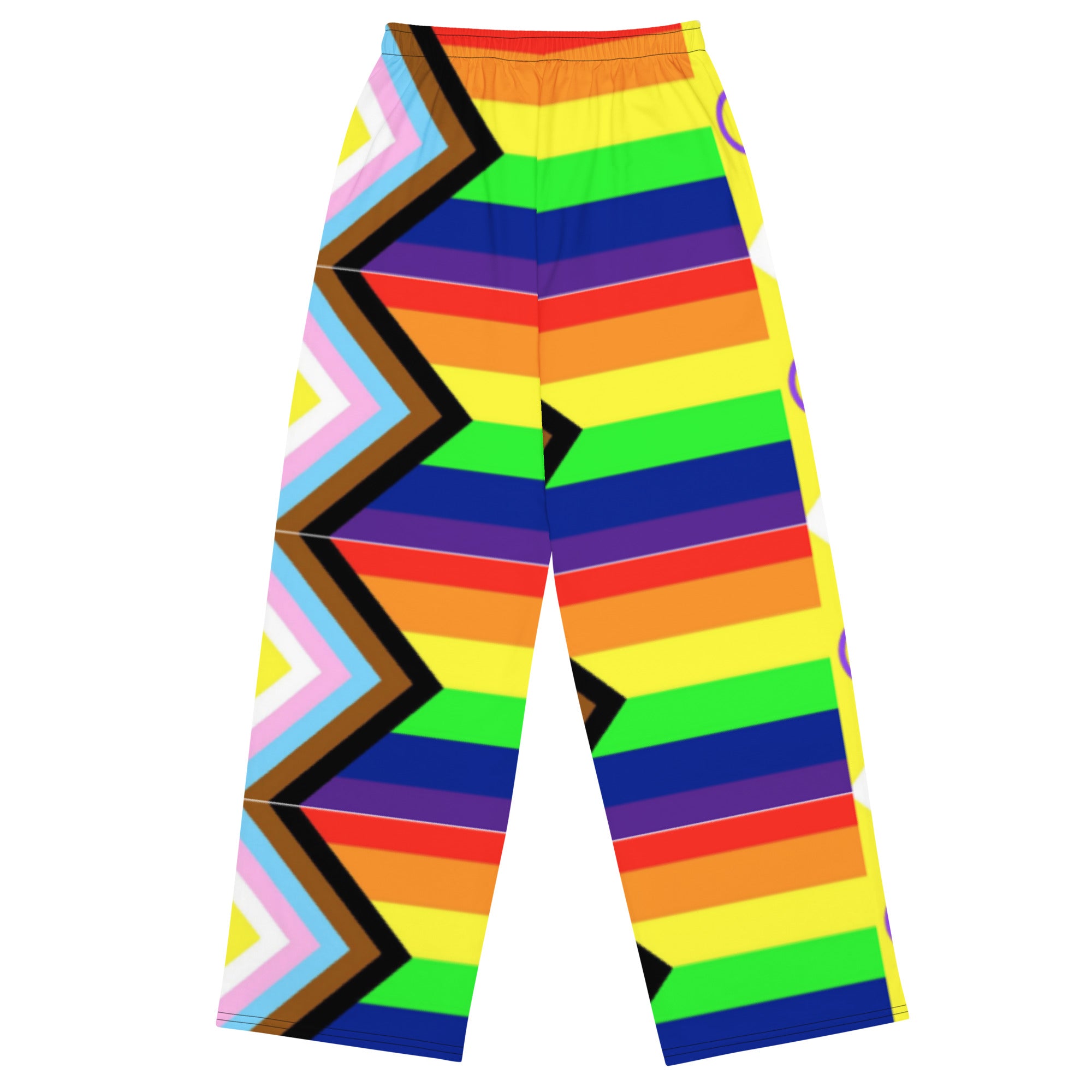 Pantalones anchos con inclusión de Pride Intersex