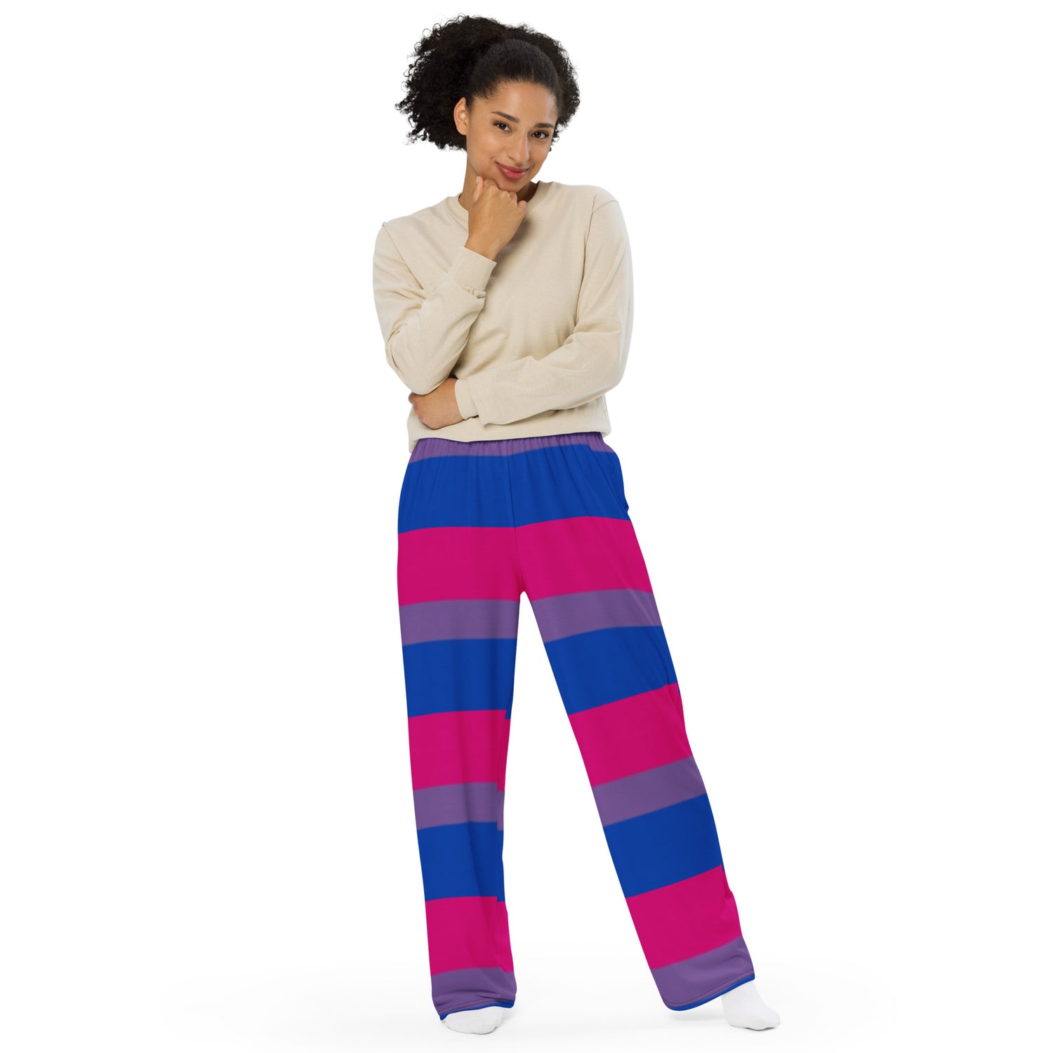 Pantalones anchos Orgullo Bisexual