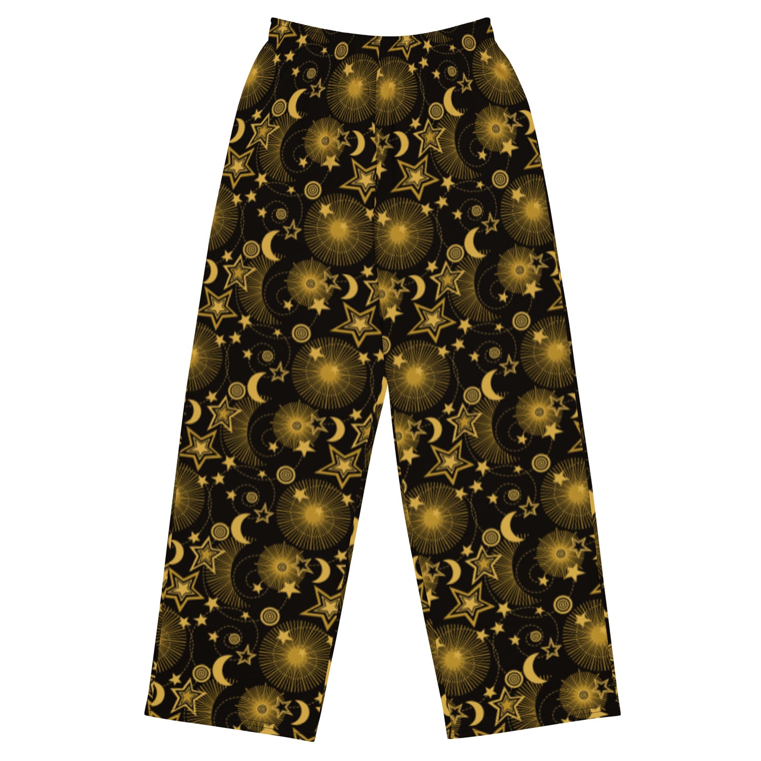 Star and Moon Wide-leg Pants