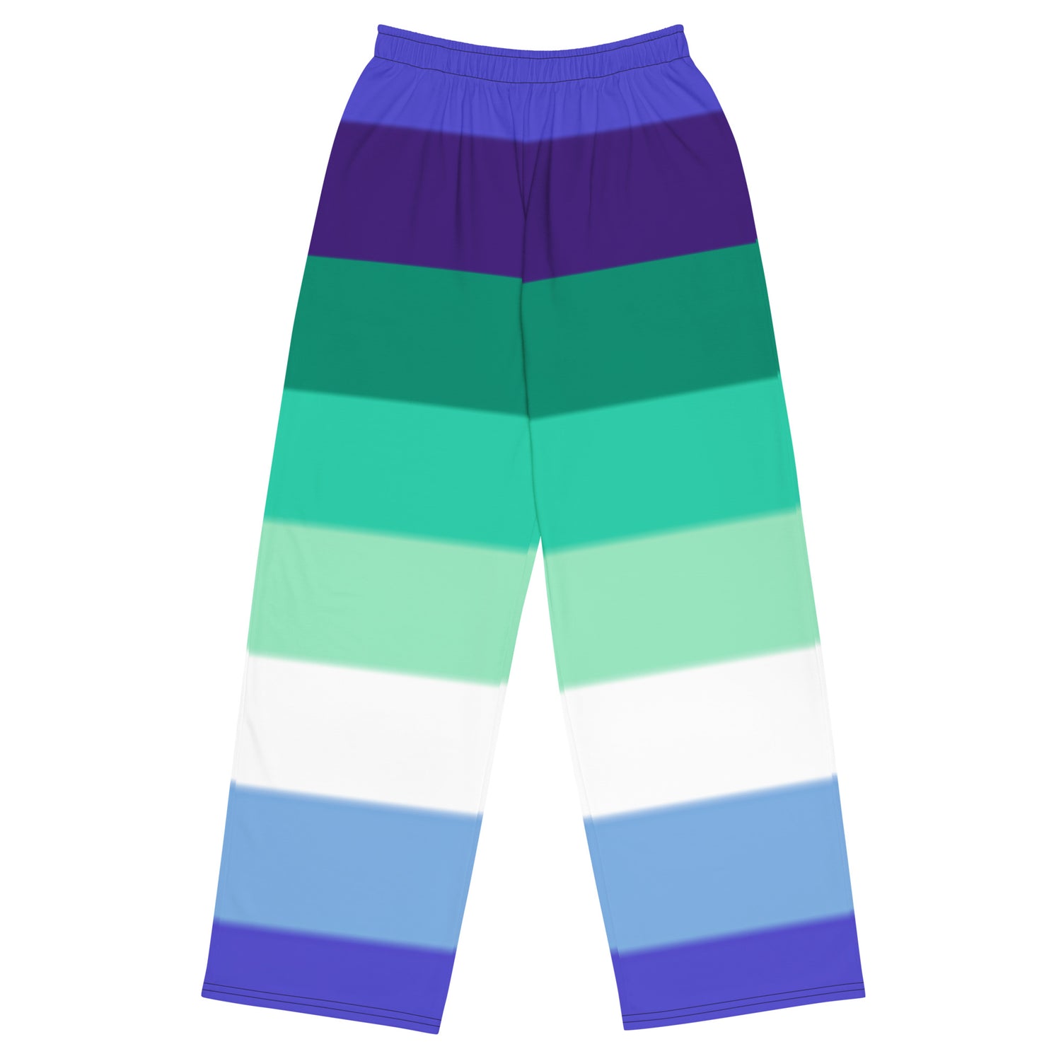 Pantalones anchos con bandera del Orgullo Gay