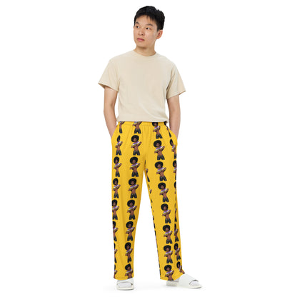 Non-Binary Pride Wide-Leg Pants