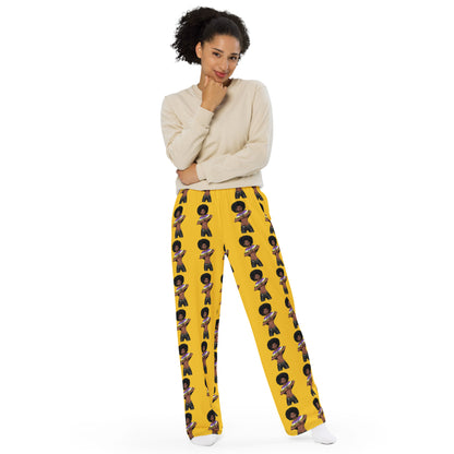 Non-Binary Pride Wide-Leg Pants