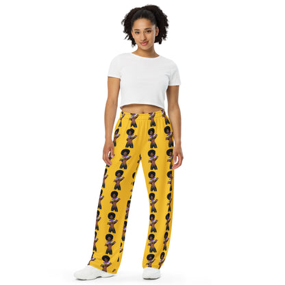 Non-Binary Pride Wide-Leg Pants