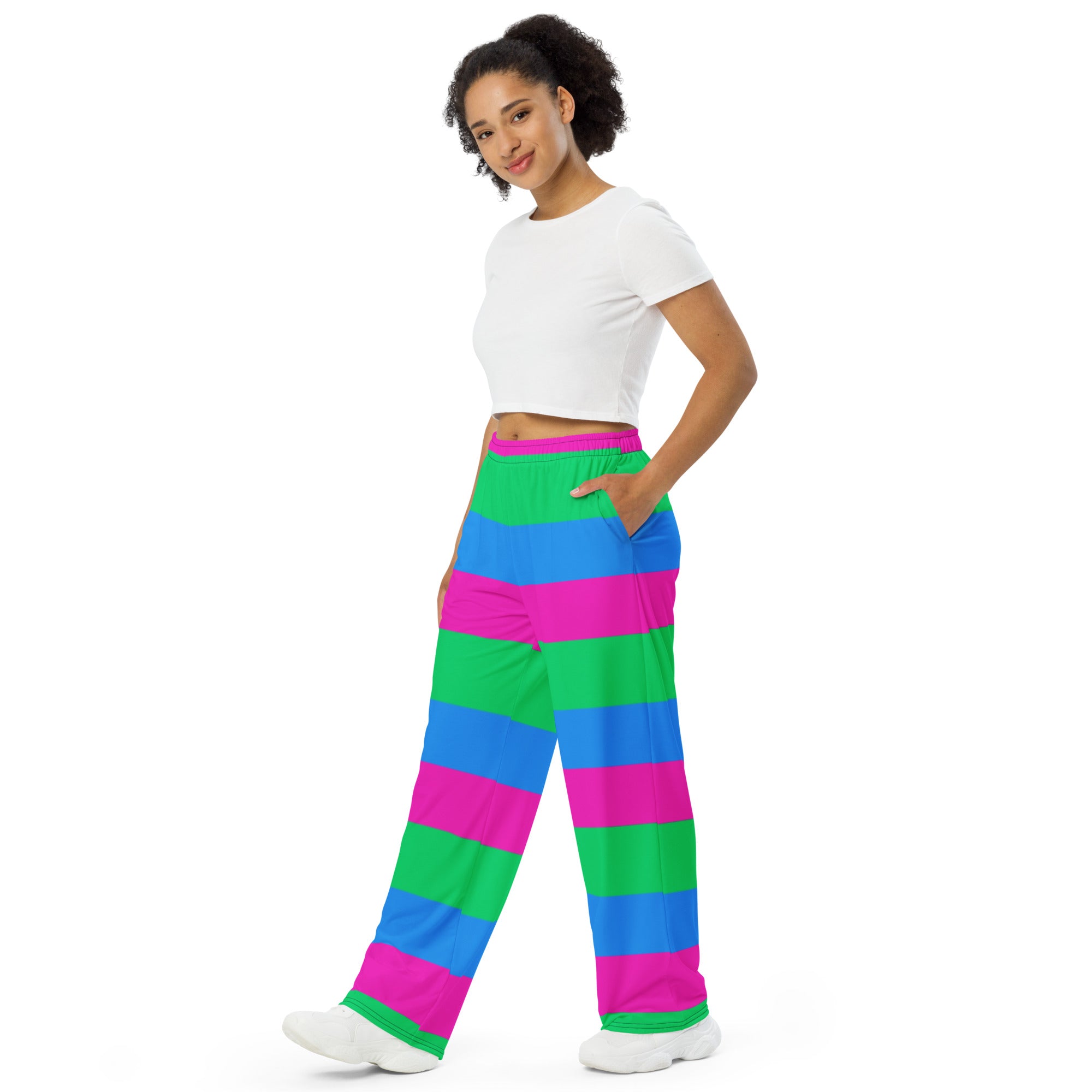 Polysexual Pride Wide-leg pants