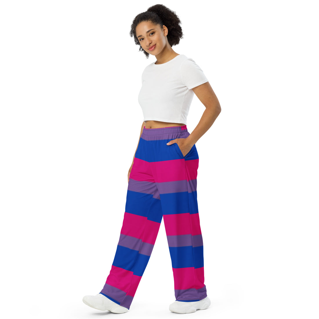 Bisexual Pride Wide-leg Pants